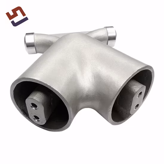 Corps de soupape Coulée de cire perdue Raccord OEM Salle de bains/meubles/tuyau/tube/machine à verre/cloison/matériel/hydraulique/auto/moule/pièces de rechange/accessoires chimiques