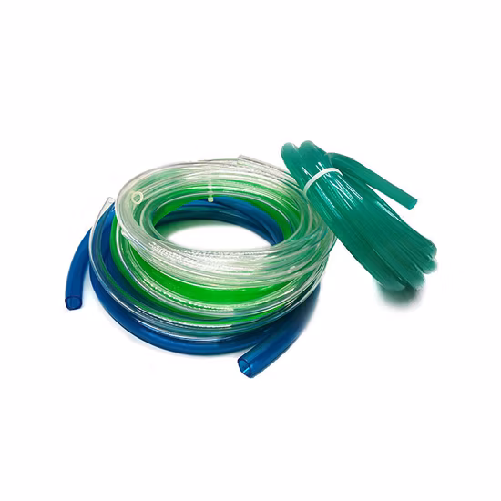 Tube en plastique transparent souple en PVC transparent pour le transport de l'eau, du pétrole, du gaz et de l'air avec la FDA
