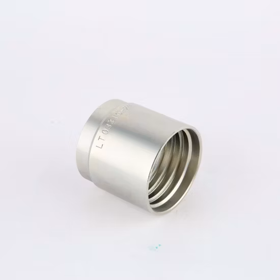 Embout de flexible hydraulique SAE100r1at Raccord de tuyau d'embout
